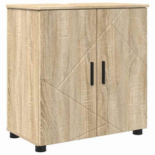 Badezimmer Schrank Sonoma-Eiche 61 x 35 x 64 cm Holzwerkstoff