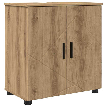 Badezimmer Schrank Artisan-Eiche 61 x 35 x 64 cm Holzwerkstoff