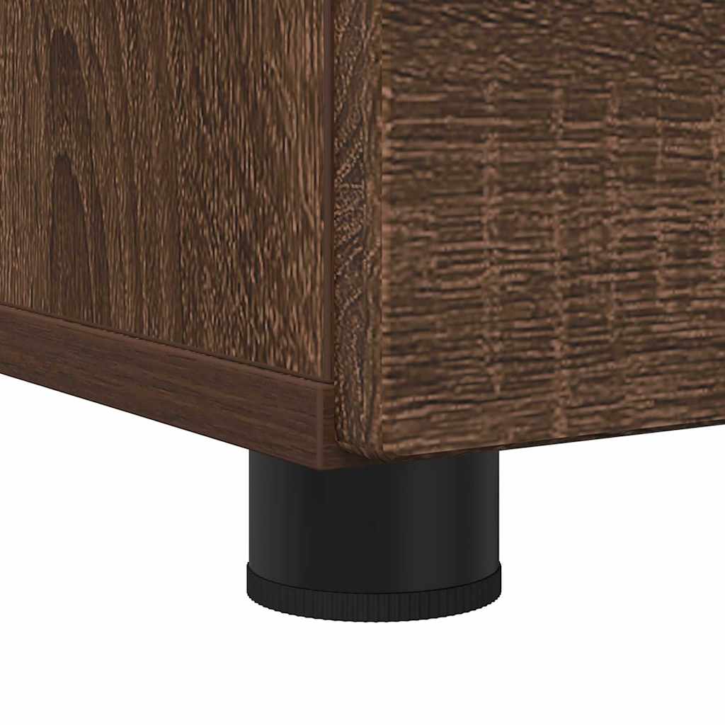 Badezimmer Schrank Braun Eichen-Optik 76,5 x 35 x 64 cm