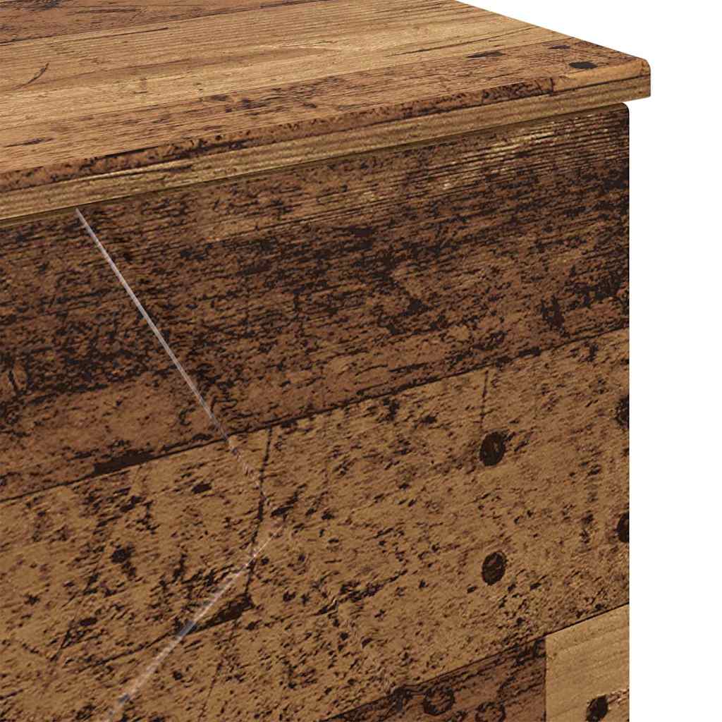 Badezimmer Schrank Altholz 76,5 x 35 x 64 cm Holzwerkstoff