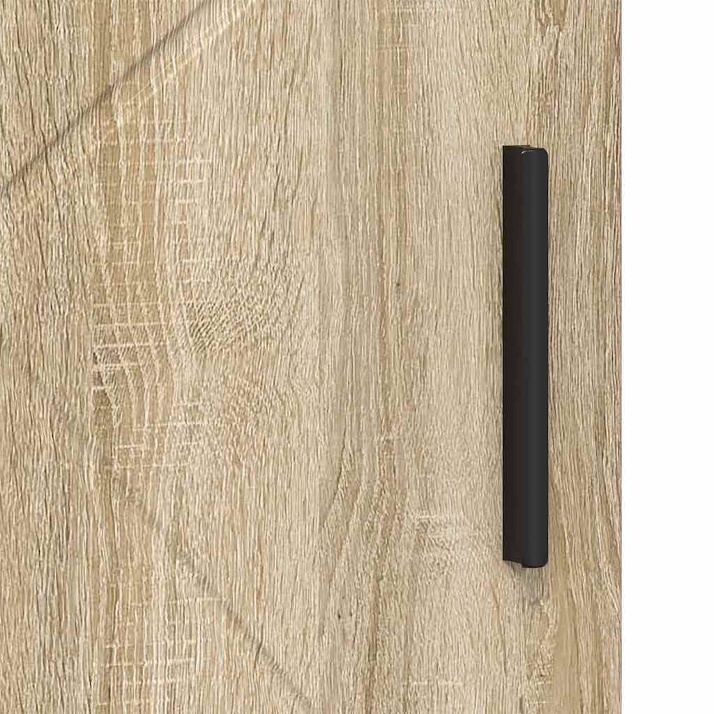 Badezimmer Schrank Sonoma-Eiche 60 x 35 x 80 cm Holzwerkstoff