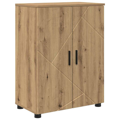 Badezimmer Schrank Artisan-Eiche 60 x 35 x 80 cm Holzwerkstoff