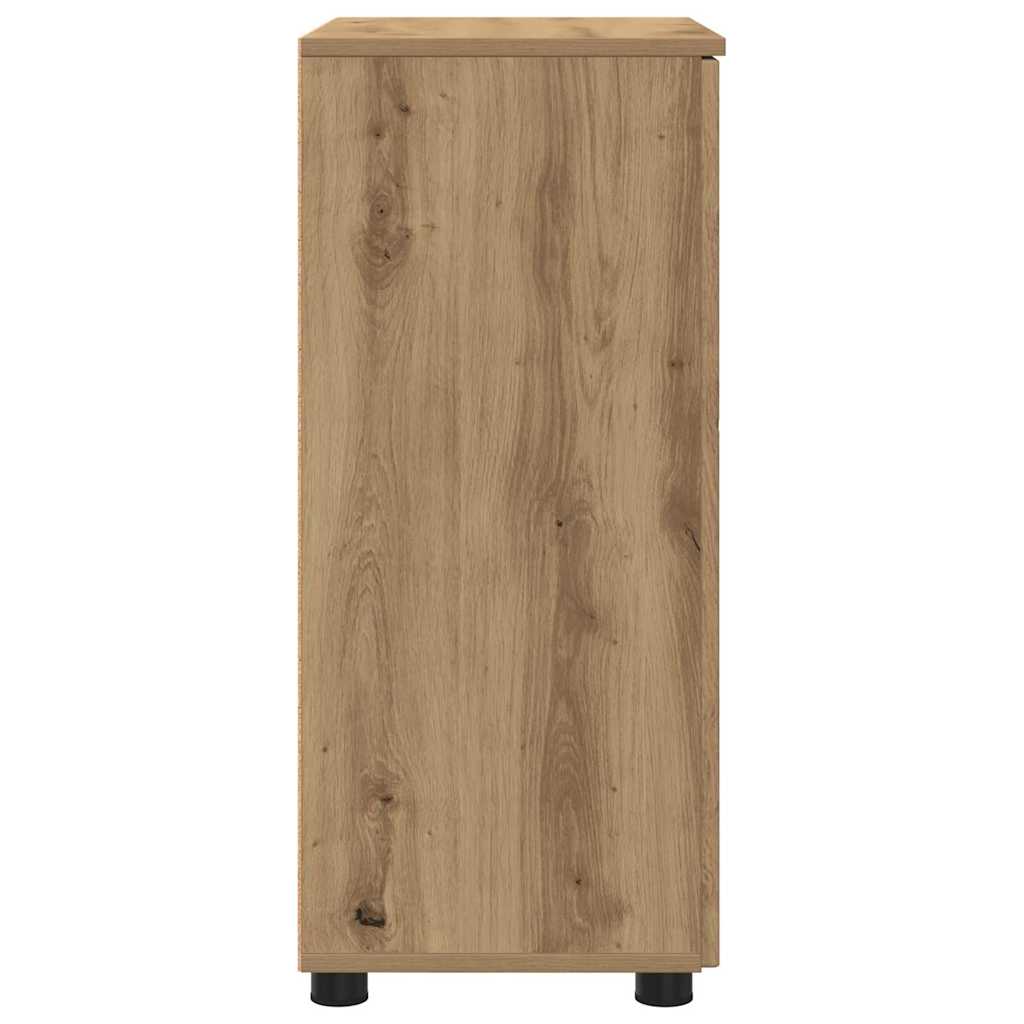 Badezimmer Schrank Artisan-Eiche 60 x 35 x 80 cm Holzwerkstoff
