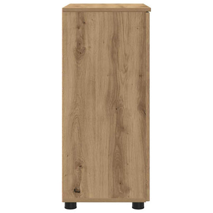 Badezimmer Schrank Artisan-Eiche 60 x 35 x 80 cm Holzwerkstoff