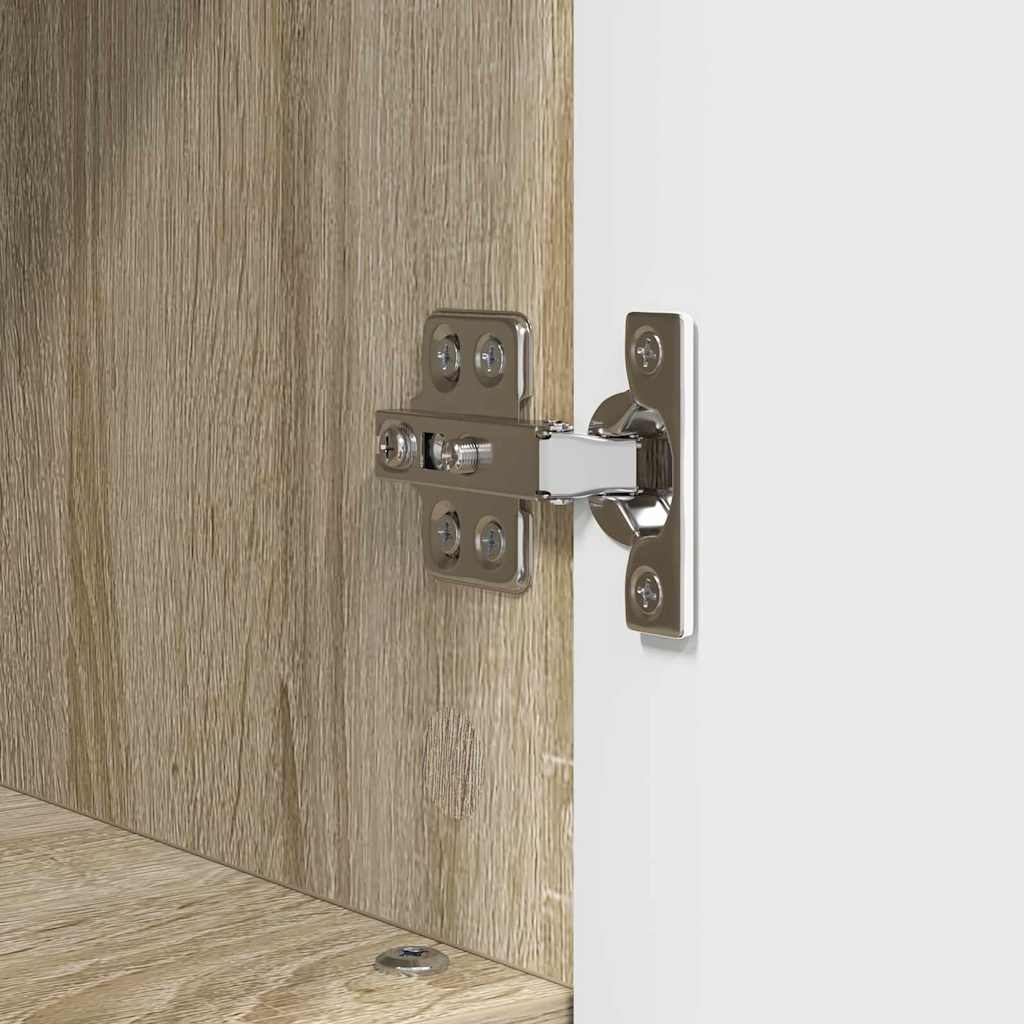 Badezimmer Schrank Sonoma-Eiche 30 x 35 x 95 cm Holzwerkstoff