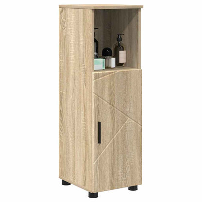 Badezimmer Schrank Sonoma-Eiche 30 x 35 x 95 cm Holzwerkstoff