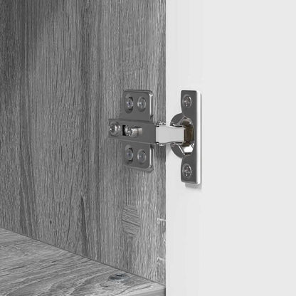 Badezimmer Schrank Grau Sonoma 30 x 35 x 95 cm Holzwerkstoff