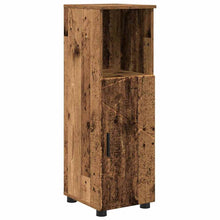 Badezimmer Schrank Altholz 30 x 35 x 95 cm Holzwerkstoff
