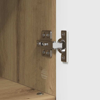 Badezimmer Schrank Artisan-Eiche 30 x 35 x 95 cm Holzwerkstoff