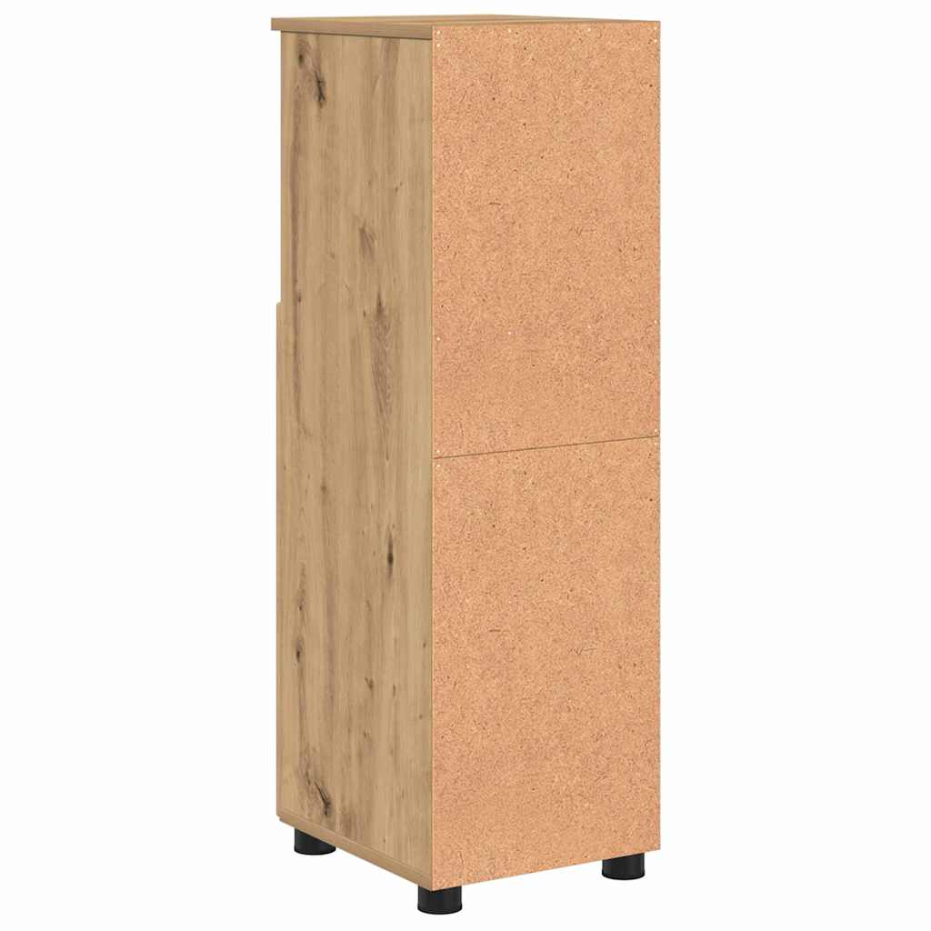 Badezimmer Schrank Artisan-Eiche 30 x 35 x 95 cm Holzwerkstoff