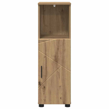 Badezimmer Schrank Artisan-Eiche 30 x 35 x 95 cm Holzwerkstoff