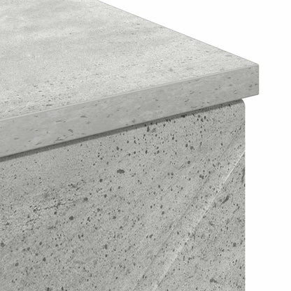 Badezimmer Schrank Betongrau 30 x 35 x 80 cm Holzwerkstoff