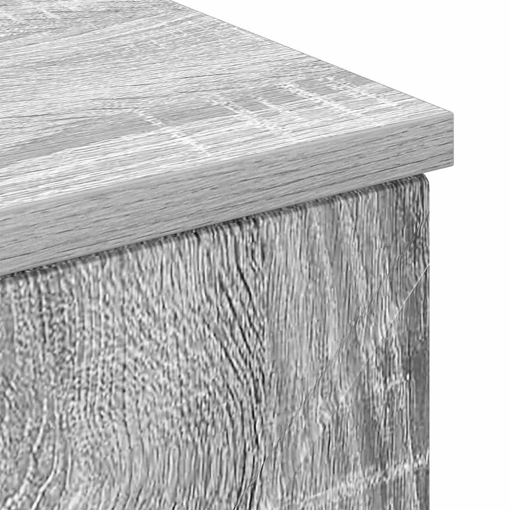 Badezimmer Schrank Grau Sonoma 30 x 35 x 80 cm Holzwerkstoff