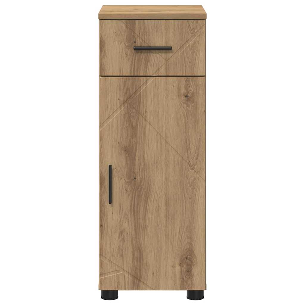 Badezimmer Schrank Artisan-Eiche 30 x 35 x 80 cm Holzwerkstoff