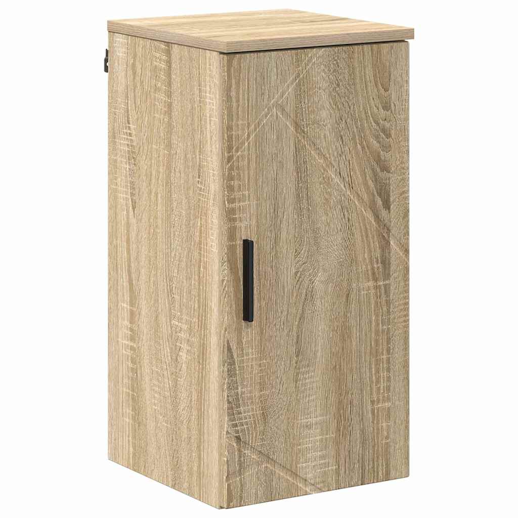 Badezimmer Schrank Sonoma-Eiche 30 x 31,5 x 61 cm Holzwerkstoff
