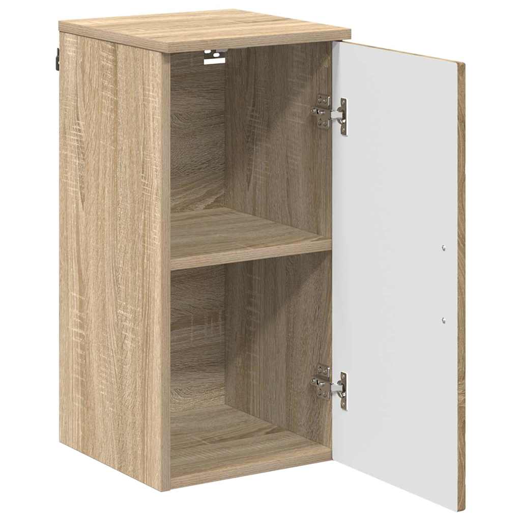 Badezimmer Schrank Sonoma-Eiche 30 x 31,5 x 61 cm Holzwerkstoff