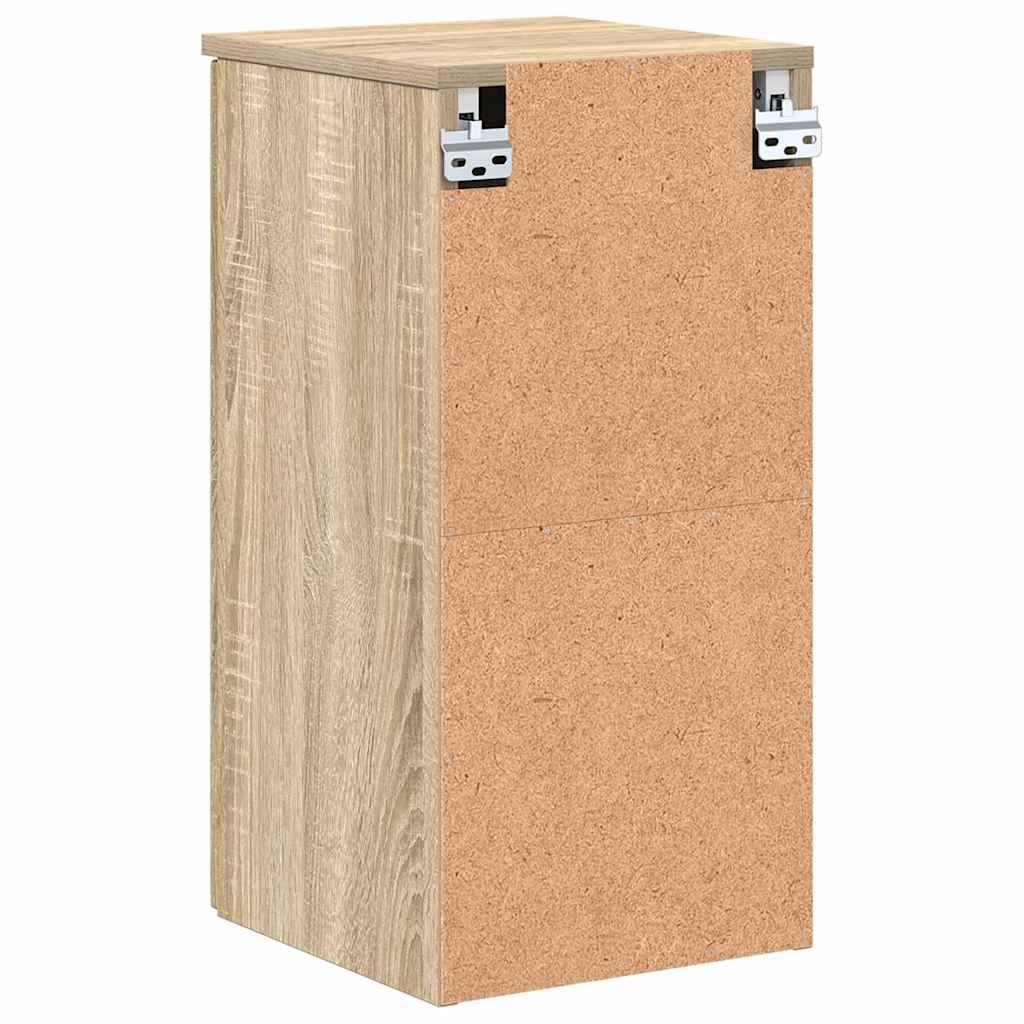Badezimmer Schrank Sonoma-Eiche 30 x 31,5 x 61 cm Holzwerkstoff