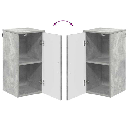 Badezimmer Schrank Betongrau 30 x 31,5 x 61 cm Holzwerkstoff