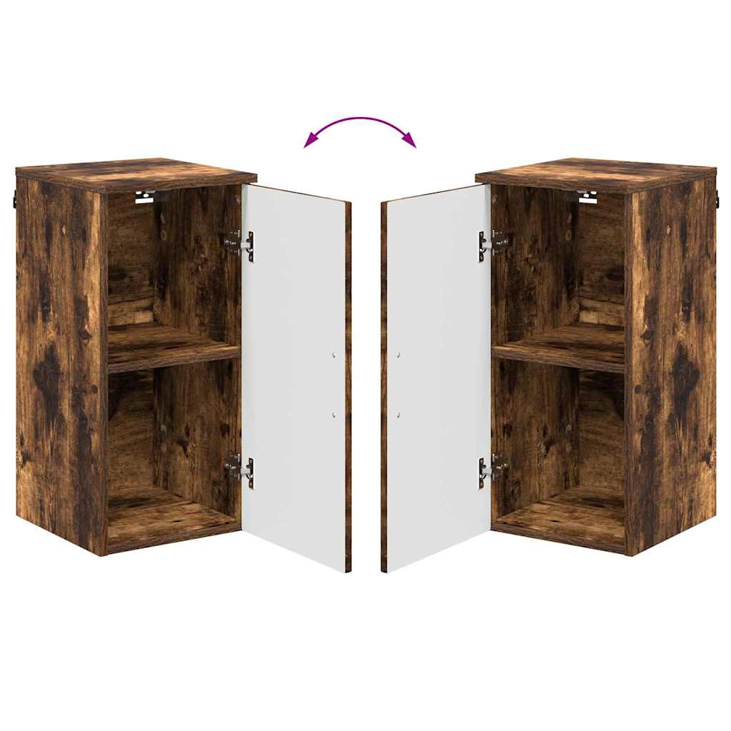 Badezimmer Schrank Räuchereiche 30 x 31,5 x 61 cm Holzwerkstoff