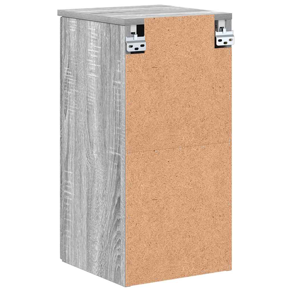 Badezimmer Schrank Grau Sonoma 30 x 31,5 x 61 cm Holzwerkstoff