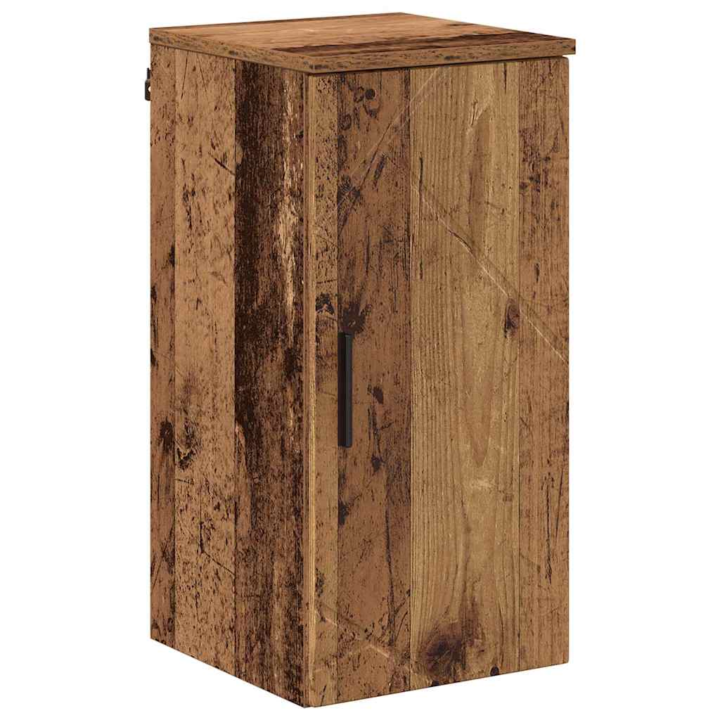 Badezimmer Schrank Altholz 30 x 31,5 x 61 cm Holzwerkstoff