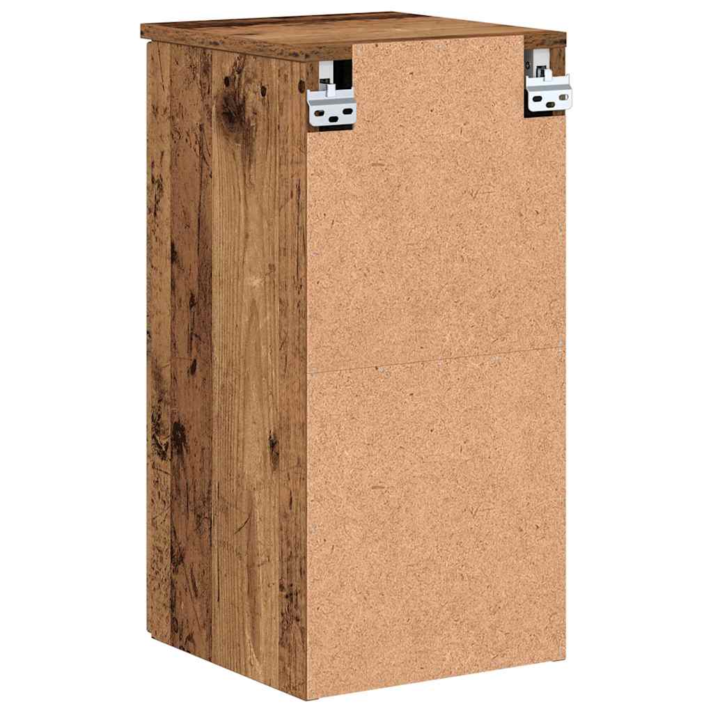 Badezimmer Schrank Altholz 30 x 31,5 x 61 cm Holzwerkstoff