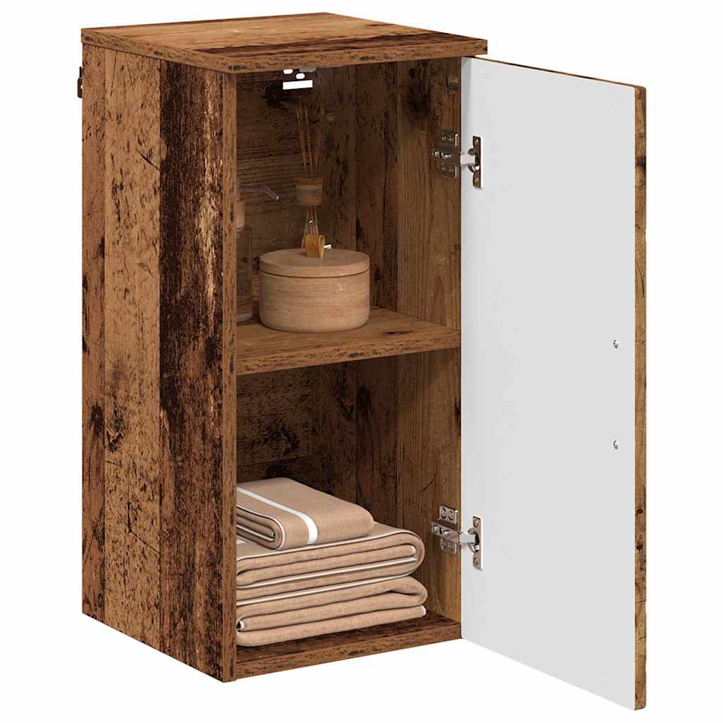 Badezimmer Schrank Altholz 30 x 31,5 x 61 cm Holzwerkstoff