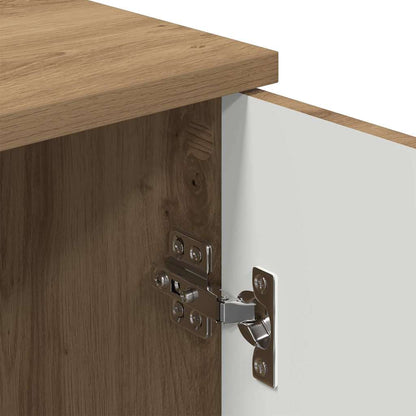 Badezimmer Schrank mit Speicher Artisan-Eiche 30 x 31,5 x 61 cm