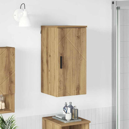 Badezimmer Schrank mit Speicher Artisan-Eiche 30 x 31,5 x 61 cm