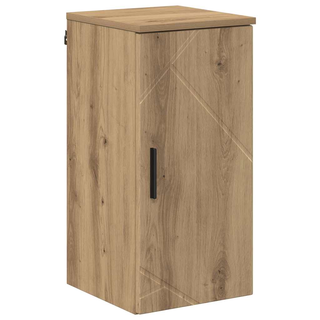 Badezimmer Schrank mit Speicher Artisan-Eiche 30 x 31,5 x 61 cm