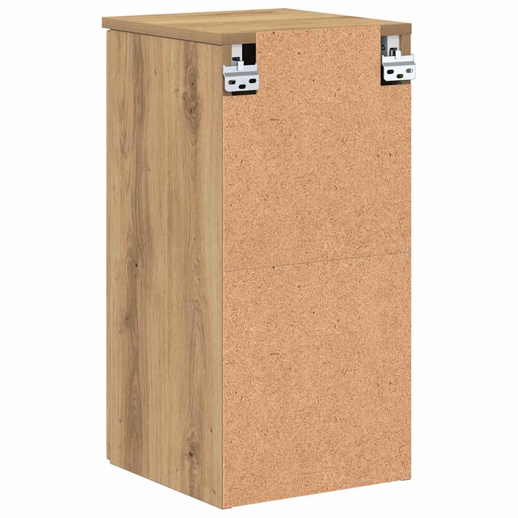 Badezimmer Schrank mit Speicher Artisan-Eiche 30 x 31,5 x 61 cm