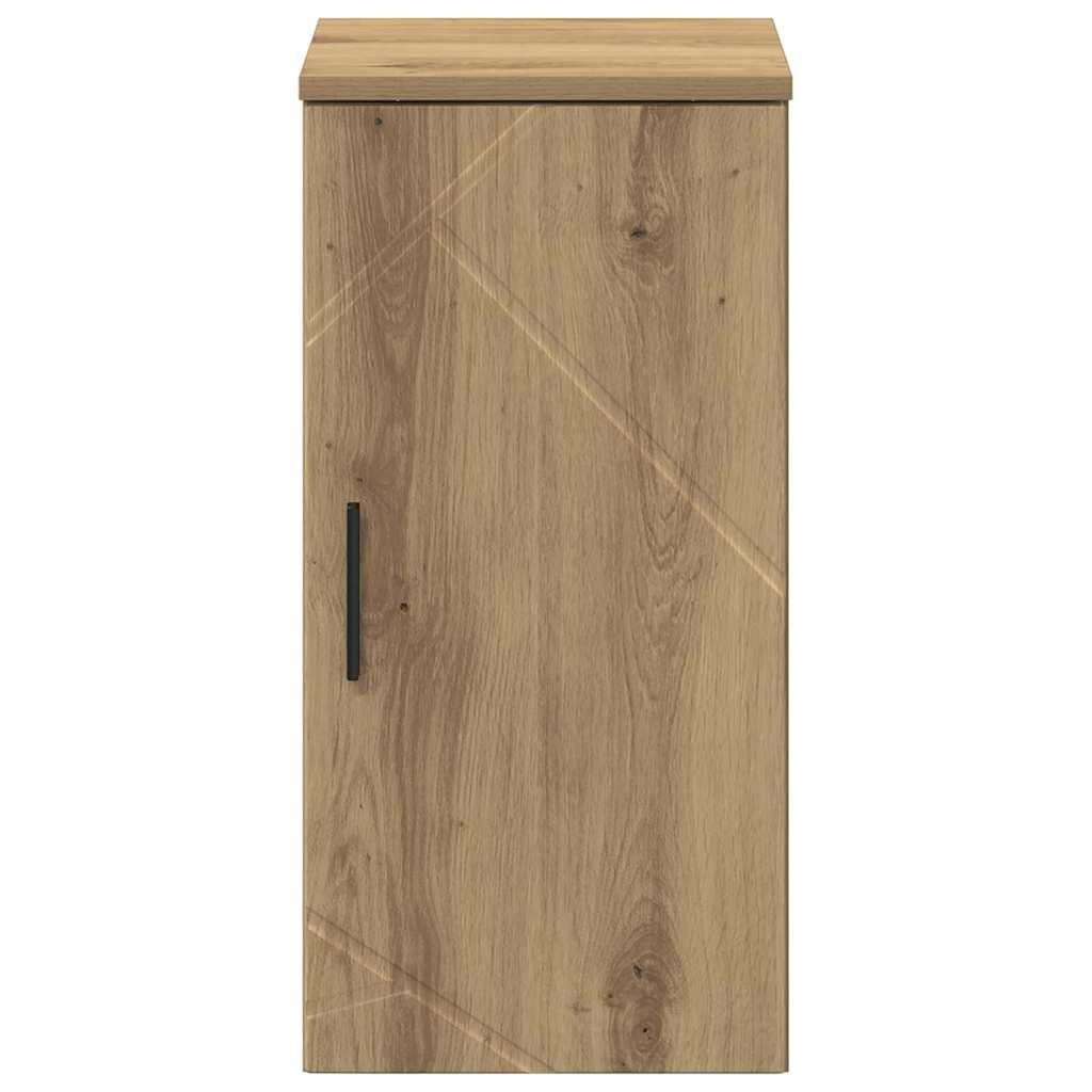Badezimmer Schrank mit Speicher Artisan-Eiche 30 x 31,5 x 61 cm