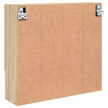 Spiegelschrank Sonoma-Eiche 59 x 17 x 55 cm Holzwerkstoff