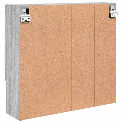 Spiegelschrank Grau Sonoma 59 x 17 x 55 cm Holzwerkstoff