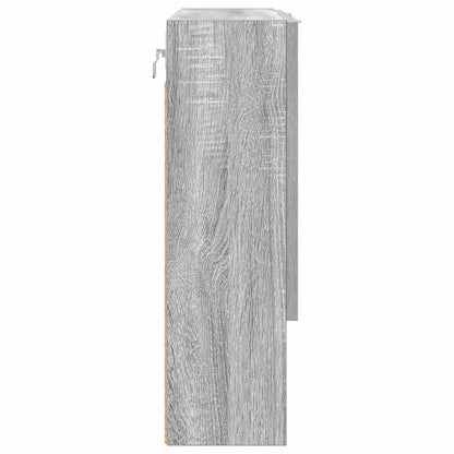 Spiegelschrank Grau Sonoma 59 x 17 x 55 cm Holzwerkstoff