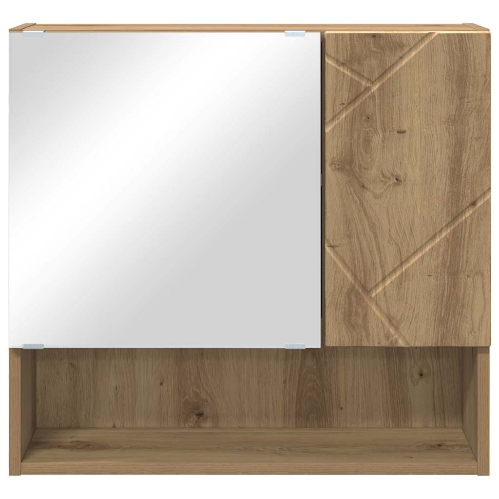Spiegelschrank Artisan-Eiche 59 x 17 x 55 cm Holzwerkstoff