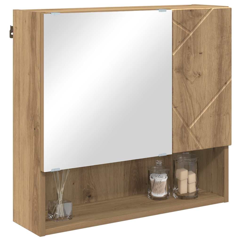 Spiegelschrank Artisan-Eiche 59 x 17 x 55 cm Holzwerkstoff
