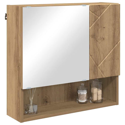 Spiegelschrank Artisan-Eiche 59 x 17 x 55 cm Holzwerkstoff