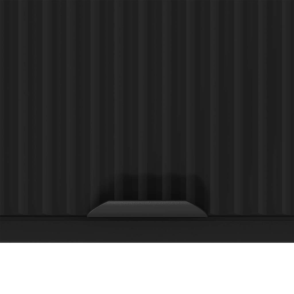 Badezimmer Schrank Schwarz 39 x 23,5 x 65 cm Holzwerkstoff