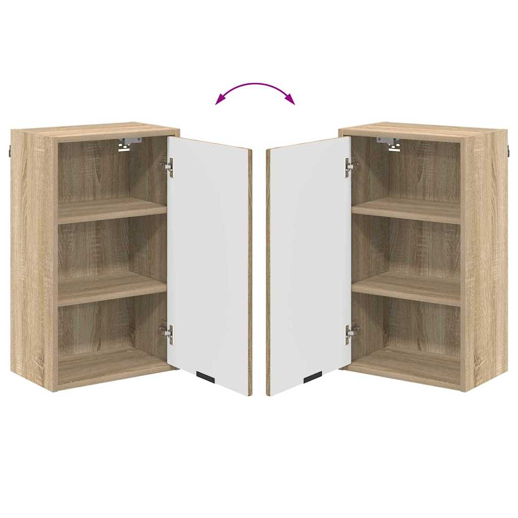 Badezimmer Schrank Sonoma-Eiche 39 x 23,5 x 65 cm Holzwerkstoff