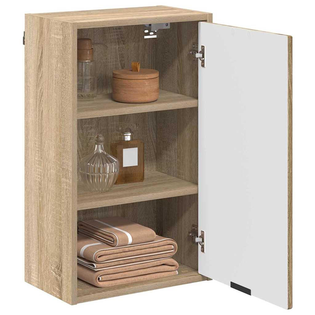 Badezimmer Schrank Sonoma-Eiche 39 x 23,5 x 65 cm Holzwerkstoff
