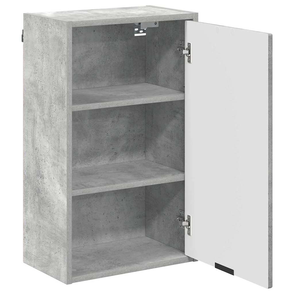Badezimmer Schrank Betongrau 39 x 23,5 x 65 cm Holzwerkstoff