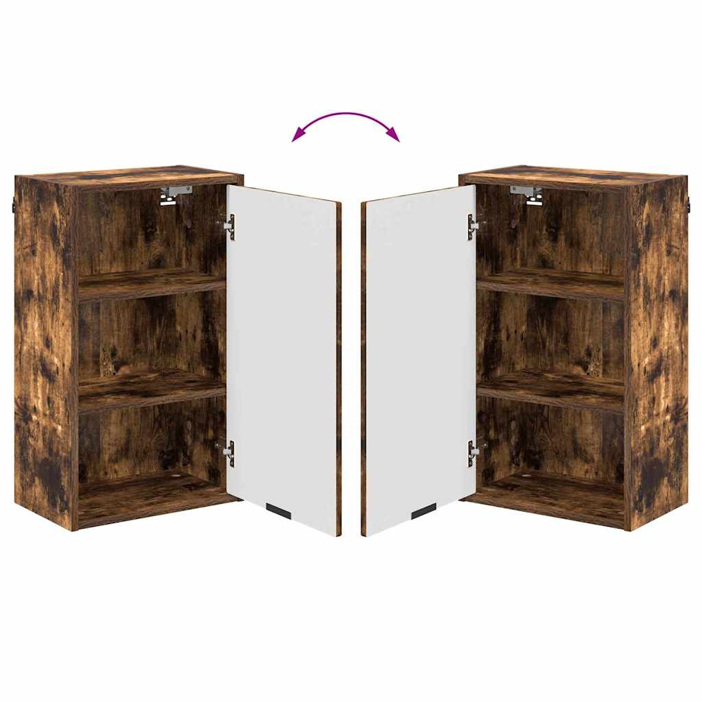 Badezimmer Schrank Räuchereiche 39 x 23,5 x 65 cm Holzwerkstoff