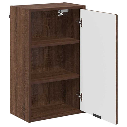 Badezimmer Schrank mit Tür Braun Eichen-Optik 39 x 23,5 x 65 cm