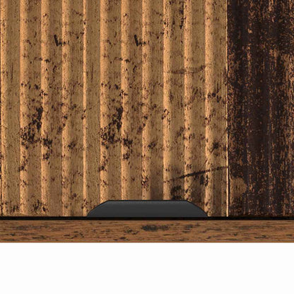 Badezimmer Schrank Altholz 39 x 23,5 x 65 cm Holzwerkstoff