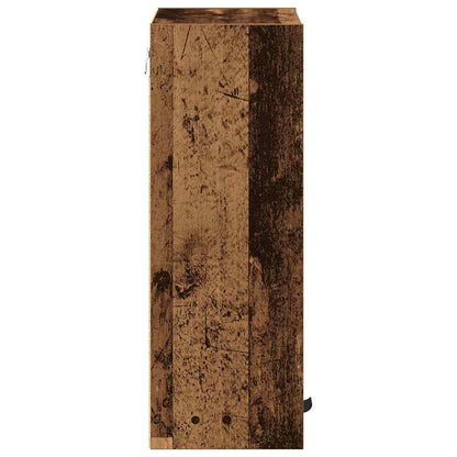 Badezimmer Schrank Altholz 39 x 23,5 x 65 cm Holzwerkstoff