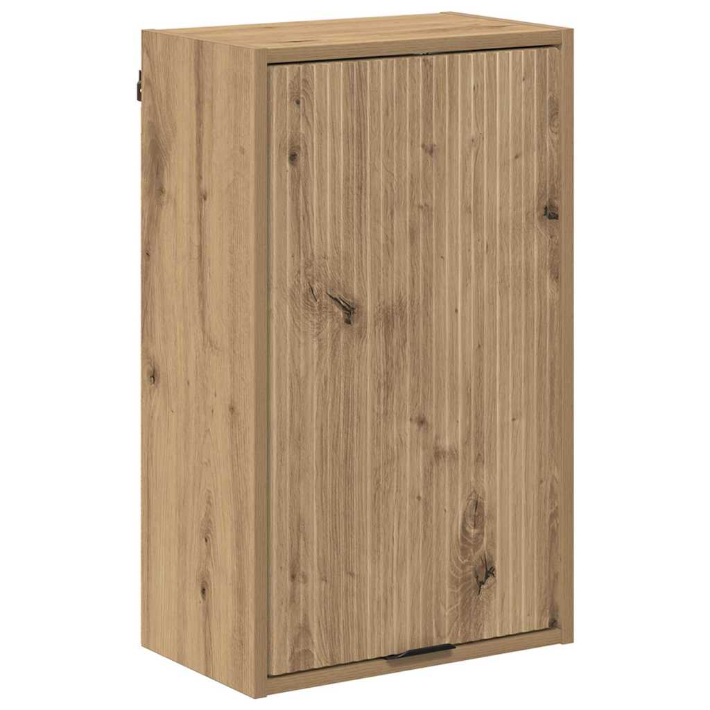 Badezimmer Schrank Wandmontiert Artisan-Eiche 39 x 23,5 x 65 cm