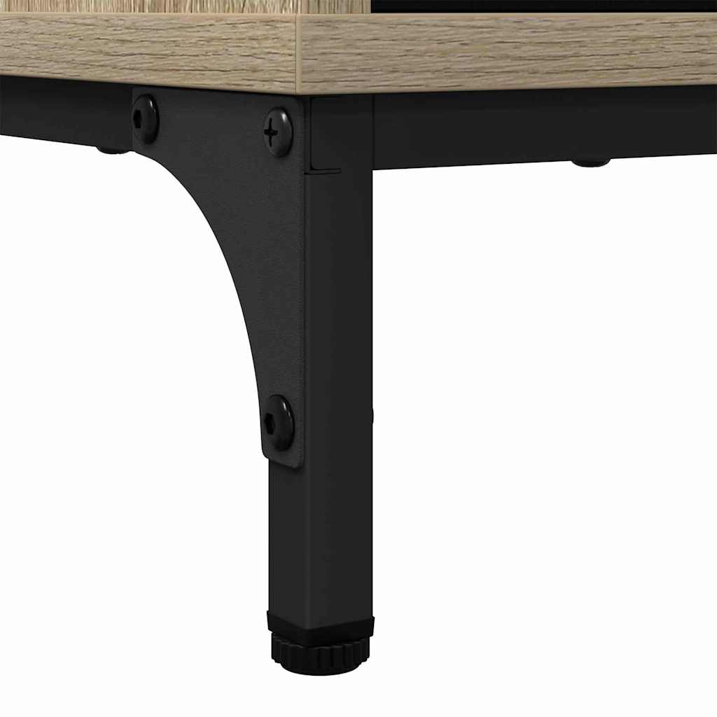 Badezimmer Schrank Sonoma-Eiche 39,5 x 36 x 88 cm Holzwerkstoff