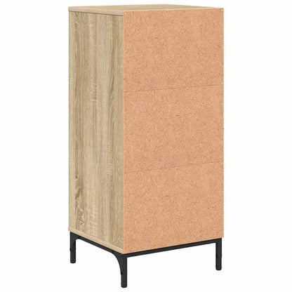 Badezimmer Schrank Sonoma-Eiche 39,5 x 36 x 88 cm Holzwerkstoff