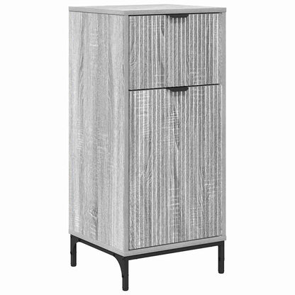 Badezimmer Schrank Grau Sonoma 39,5 x 36 x 88 cm Holzwerkstoff
